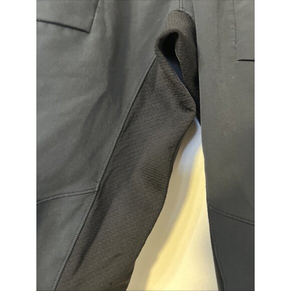 Lululemon Black Pull on Zipper Back Pocket Athletic Pants Size Small Jogger - Picture 2 of 10